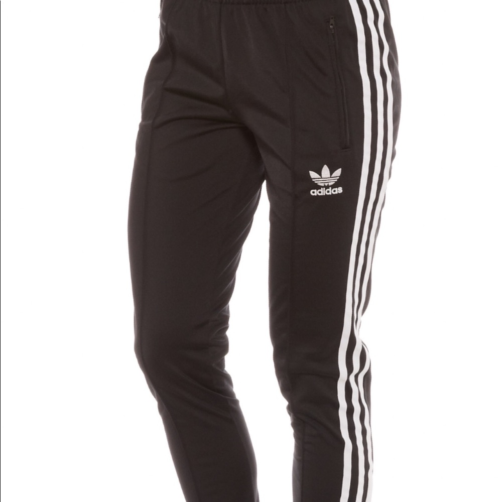 Adidas  track pants.